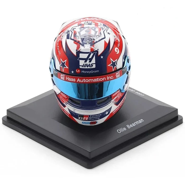 2025 MoneyGram Haas F1 Ollie Bearman USGP 1:5th Scale Helmet