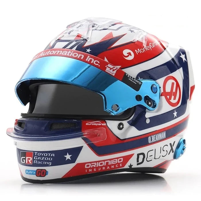2025 MoneyGram Haas F1 Ollie Bearman USGP 1:5th Scale Helmet