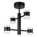 Flush-mount ceiling light, by EGLO, for hallway, bedroom, or entryway