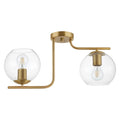 Flush-mount ceiling light, by EGLO, for hallway, bedroom, or entryway