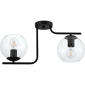 Flush-mount ceiling light, by EGLO, for hallway, bedroom, or entryway