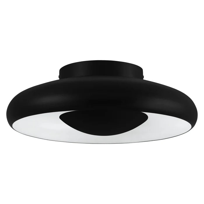 Flush-mount ceiling light, by EGLO, for hallway, bedroom, or entryway