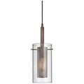 Oil brushed bronze pendant light, by Dainolite, for kitchen island or dining