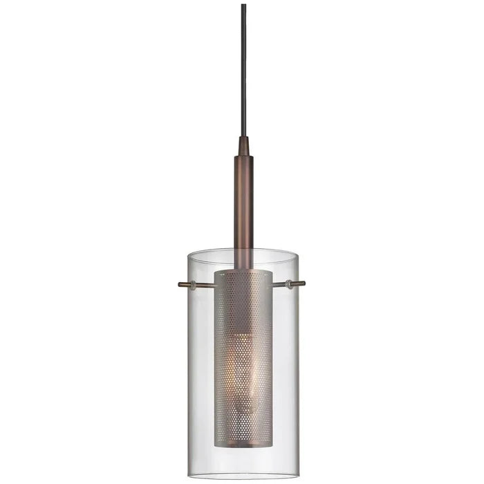 Oil brushed bronze pendant light, by Dainolite, for kitchen island or dining