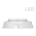 LED flush-mount ceiling light, by Dainolite, for hallway, bedroom, or entryway
