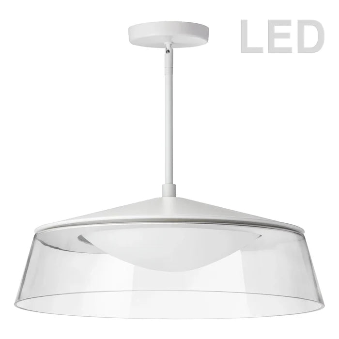 LED pendant light, by Dainolite, for kitchen island or dining