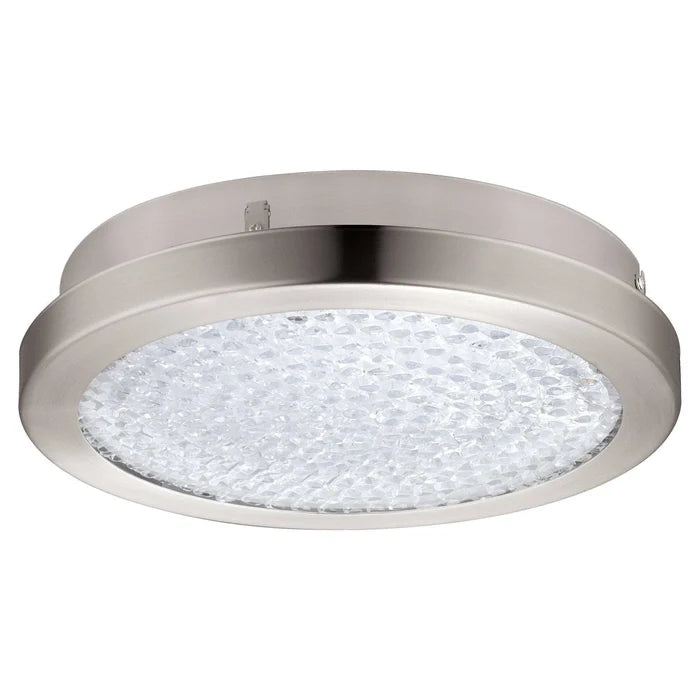 Flush-mount ceiling light, by EGLO, for hallway, bedroom, or entryway