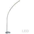 LED polished chrome light fixture, by Dainolite