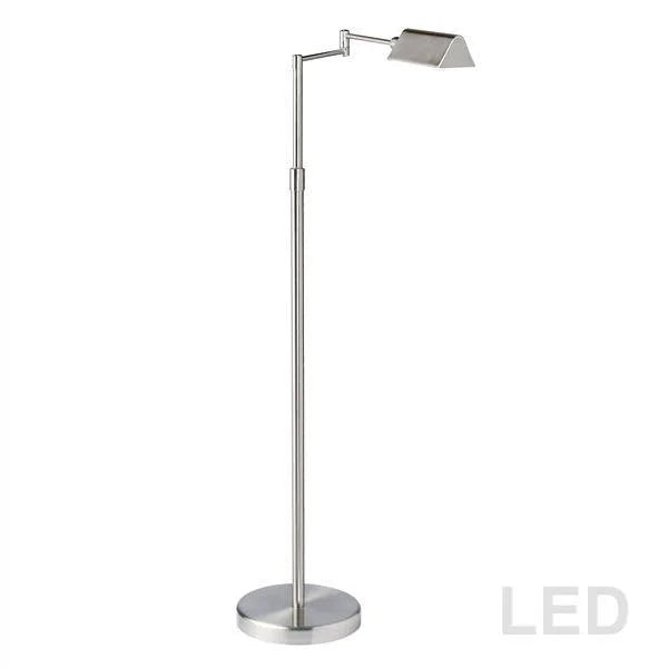 LED satin nickel light fixture, by Dainolite