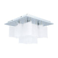 Flush-mount ceiling light, by EGLO, for hallway, bedroom, or entryway