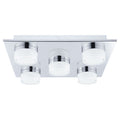 Flush-mount ceiling light, by EGLO, for hallway, bedroom, or entryway