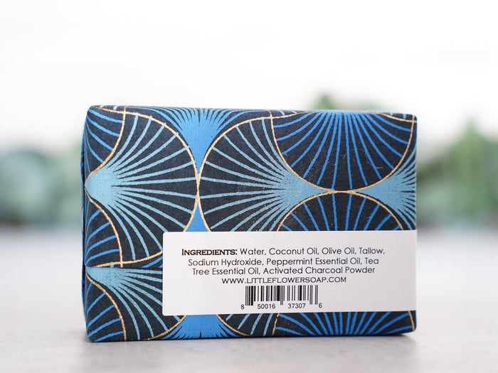 Activated Charcoal - Handmade Bar Soap - Little Flower Soap Co