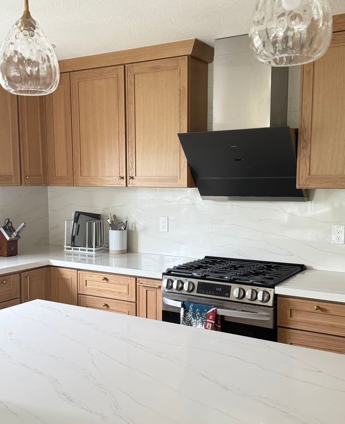 Adjustable Range Hood Extension