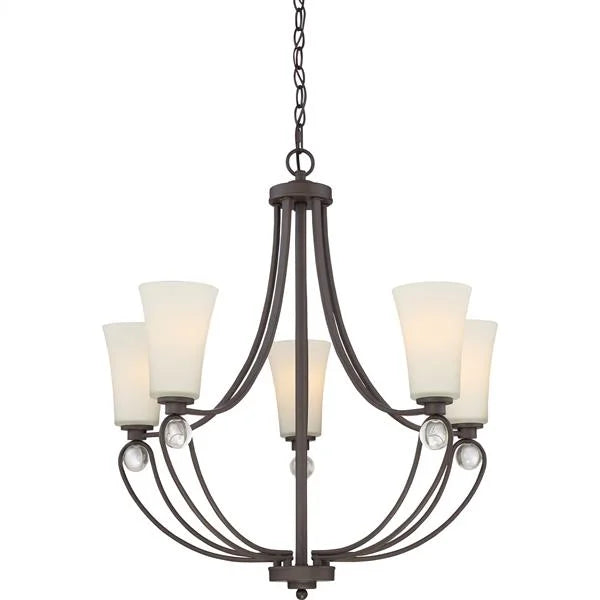 Chandelier, by Quoizel