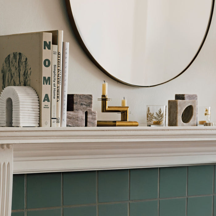 Arch Marble Bookend