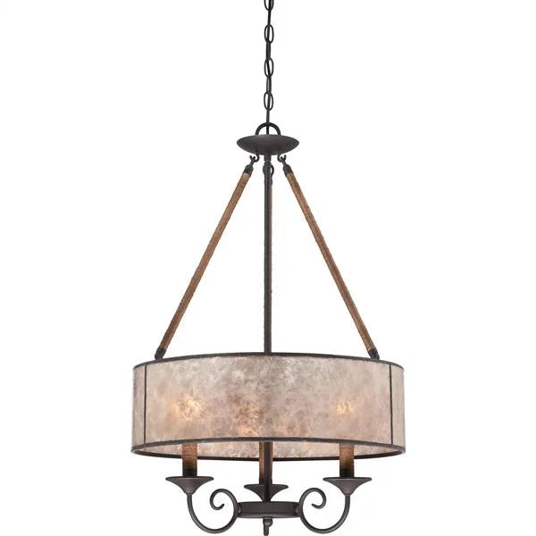 Chandelier, by Quoizel