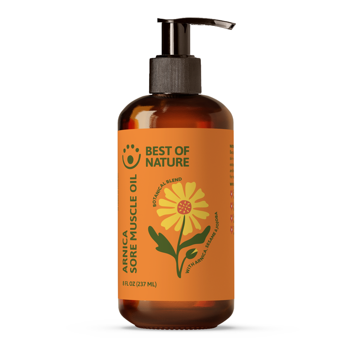 Best of Nature Therapeutic Arnica Sore Muscle Massage & Body Oil Oil (formerly Therapeutic Arnica Blend)