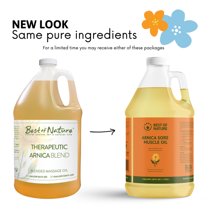 Best of Nature Therapeutic Arnica Sore Muscle Massage & Body Oil Oil (formerly Therapeutic Arnica Blend)