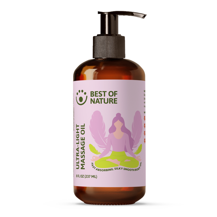 Best of Nature Ultra-Light (formerly Grapeseed Lightest Blend) Massage & Body Oil