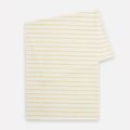 Block Print Table Runner | Mustard Stripe