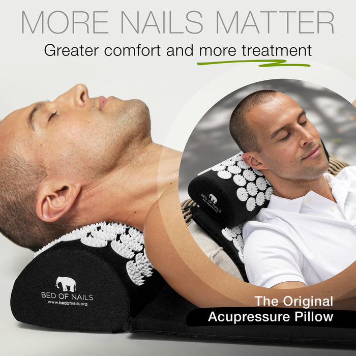 BON Acupressure Pillow - Black