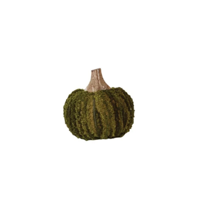 Boucle Pumpkin | Forest Green