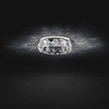 Polished chrome recessed light, by Schonbek