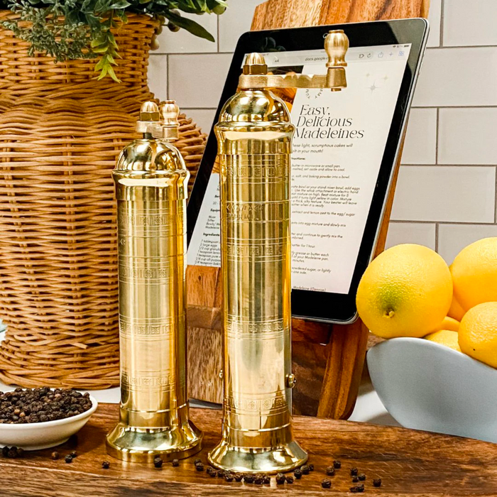 Brass Salt + Pepper Mill