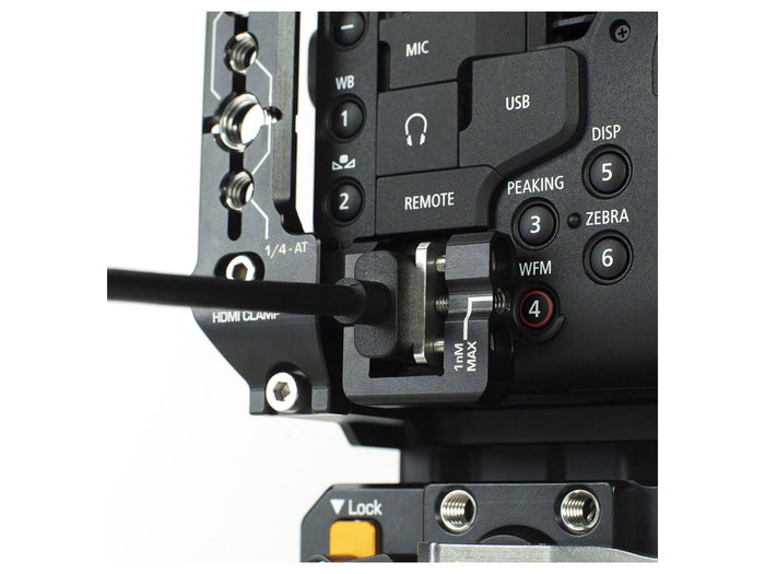 Bright Tangerine Canon C70 HDMI Clamp