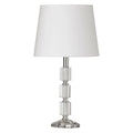 Polished chrome light fixture, by Dainolite