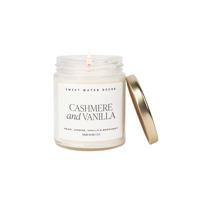 Cashmere + Vanilla Jar Candle