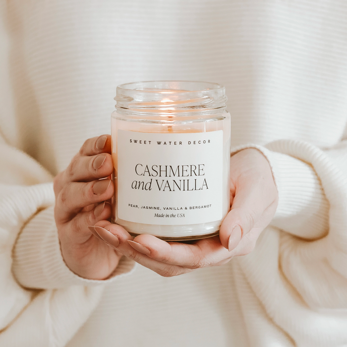 Cashmere + Vanilla Jar Candle
