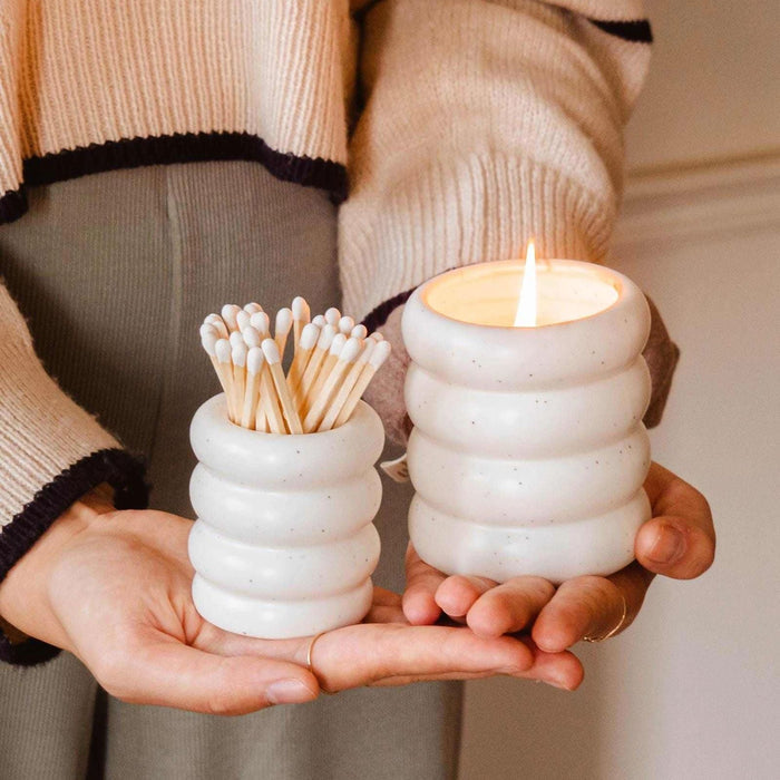 Ceramic Match Pot
