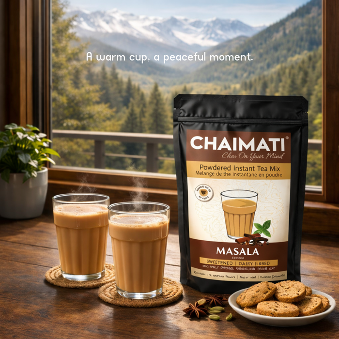 CHAIMATI Sweetened Instant Masala Chai Latte Premix - 2 lb