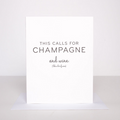 Champagne & Wine Card
