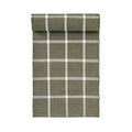 Checked Table Runner | Sage + White