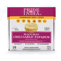 Chili Garlic Papadum Indian Lentil Crisps (Papad) - Pride Of India
