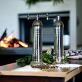 Chrome Salt + Pepper Mill