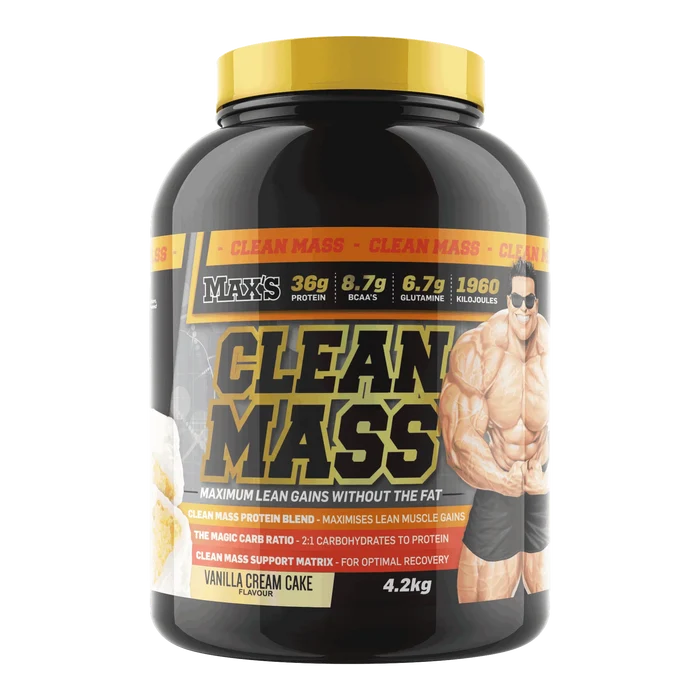 CLEAN MASS - MAX'S SUPPLEMENTS