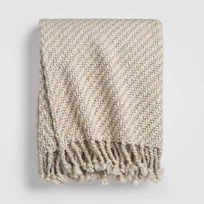 Cloud Knit Chunky Throw Blanket