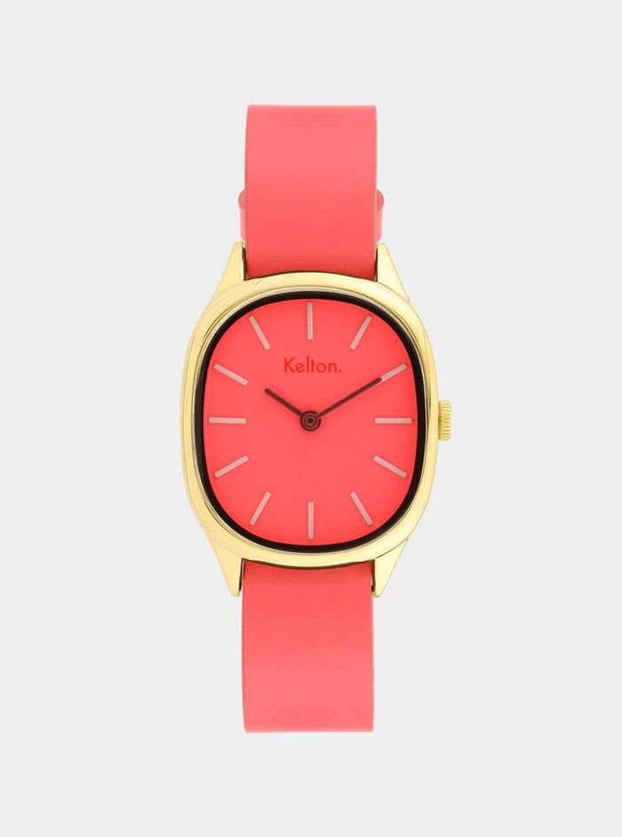 COFFRET - Montre Colorama Blush + Bracelet cuir offert