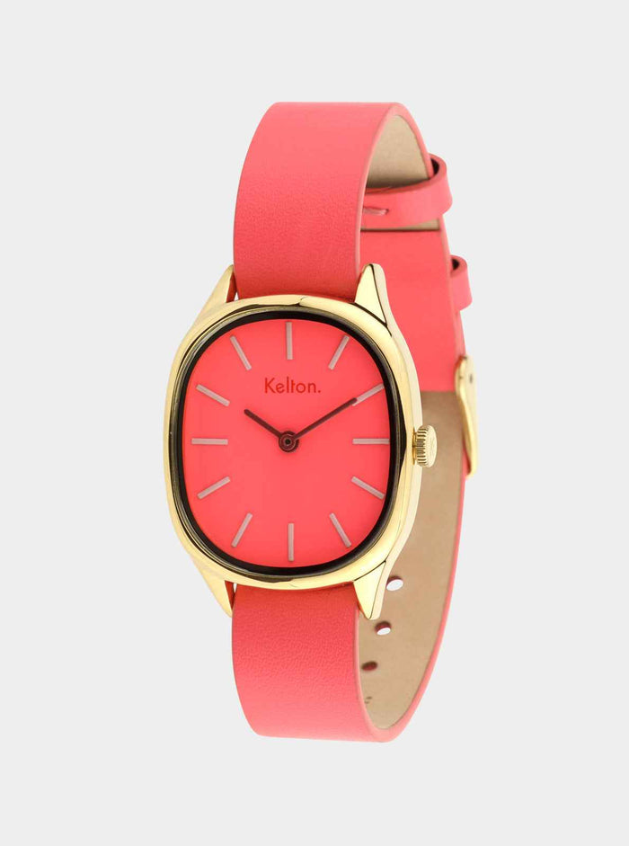 COFFRET - Montre Colorama Blush + Bracelet cuir offert
