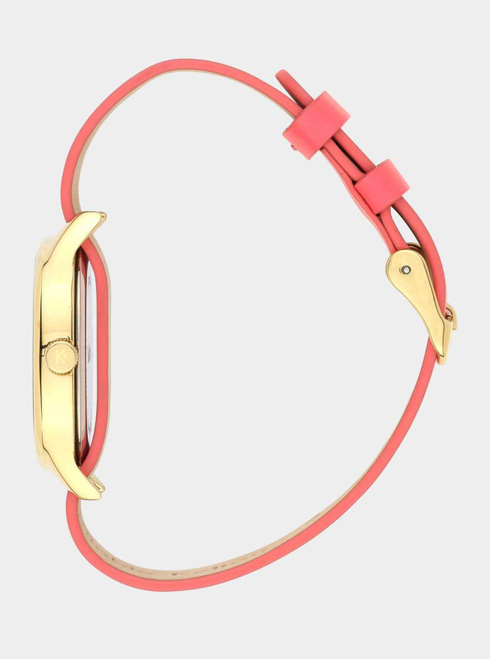 COFFRET - Montre Colorama Blush + Bracelet cuir offert