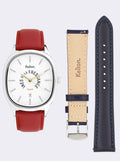 COFFRET : Montre Grande Colorama Rouge IDLF