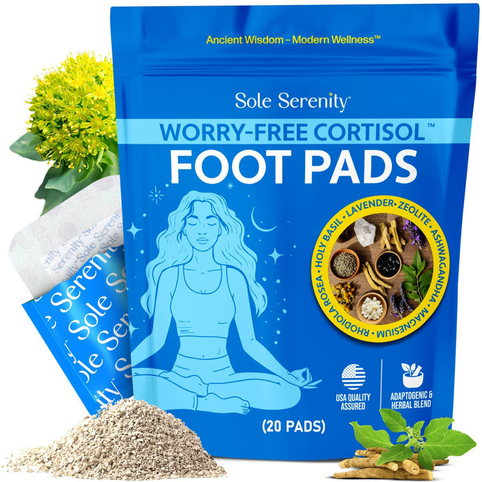 Cortisol + Good Night Sleep Detox Bundle - Foot Pads