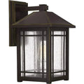 Palladian bronze wall sconce, by Quoizel, for hallway or living room