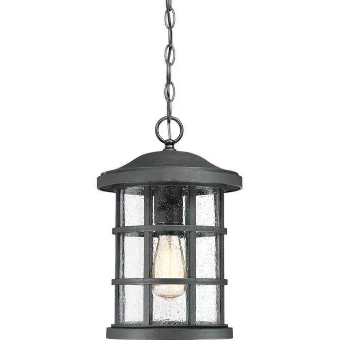 Earth black wall sconce, by Quoizel, for hallway or living room