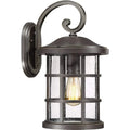 Palladian bronze wall sconce, by Quoizel, for hallway or living room