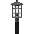 Outdoor post lantern, by Quoizel, for driveway or front yard
