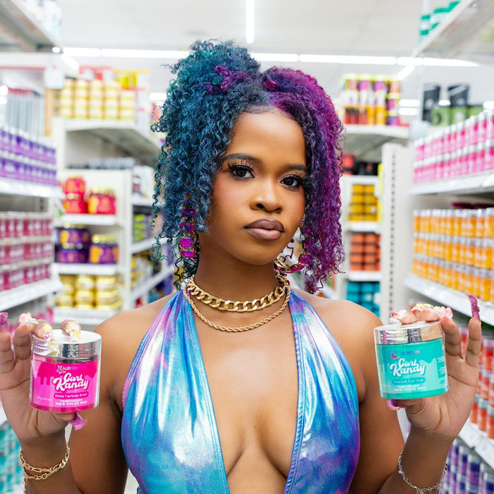 Curl Kandy Deep Fuchsia River - Temporary Hair Color Wax 6oz
